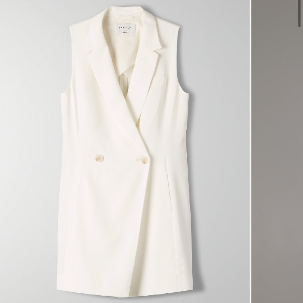Aritzia double breasted blazer vest